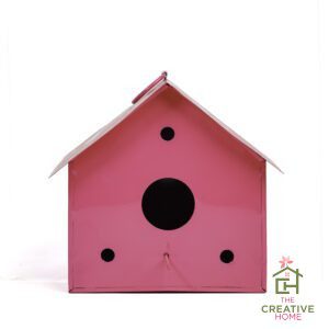 Iron Bird House Big Pink